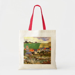 Blick auf Auvers von Vincent van Gogh Tragetasche