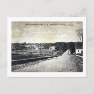 Blick auf Basking Ridge, New Jersey Vintage Postkarte