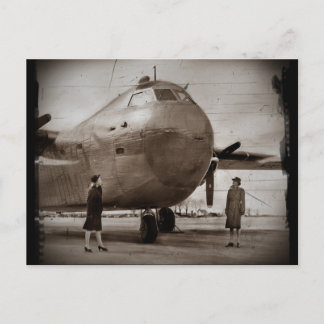Blick auf Bomber Postkarte
