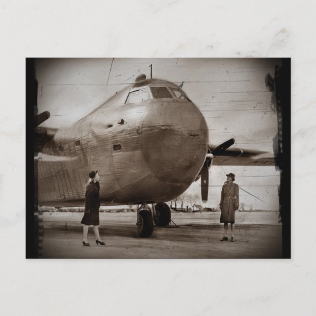 Blick auf Bomber Postkarte (Vorderseite)