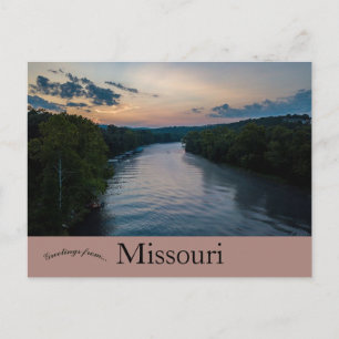 Blick auf Branson Missouri Postkarte