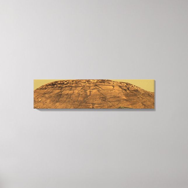 Blick auf Burns Cliff auf Mars Leinwanddruck (Vorderseite)