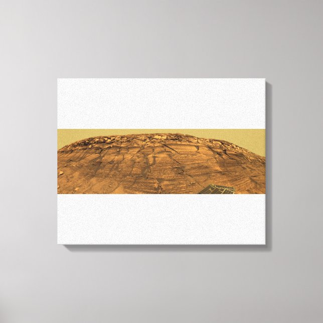Blick auf Burns Cliff auf Mars Leinwanddruck (Vorderseite)