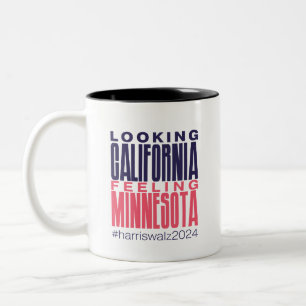 Blick auf California Gefühl Minnesota Tasse