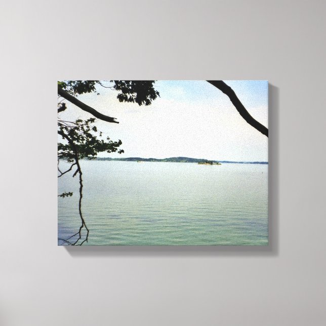 Blick auf das als Foto Leinwanddruck (Vorderseite)