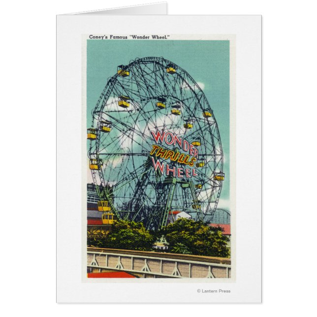 Blick auf das berühmte Wonder Ferris Wheel (Vorne)