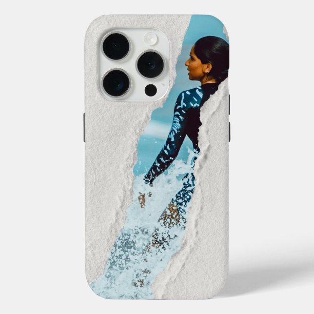 Blick auf das Leben hinter den Papieren Case-Mate iPhone Hülle (Rückseite)