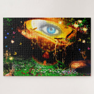 Blick auf das Märchenland Puzzle