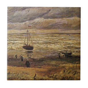 Blick auf das Meer in Scheveningen von Vincent van Fliese