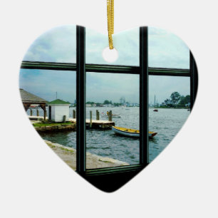 Blick auf das Meer Mystic CT Keramik Ornament