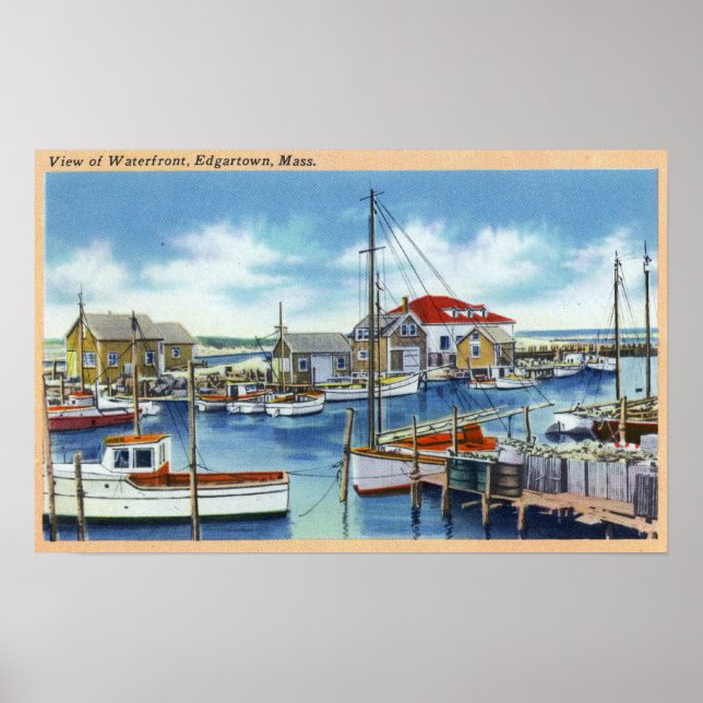 Blick auf das Meer Poster (Vorne)