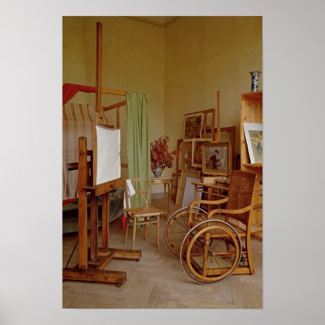 Blick auf das Renoir-Studio, verwendet 1907 Poster (Vorne)