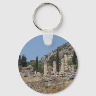 Blick auf Delphi, Griechenland Schlüsselanhänger