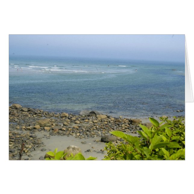 Blick auf den Atlantik, Ogunquit, ME (Vorderseite (Horizontal))