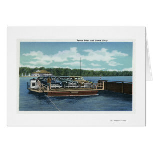 Blick auf den Bemus Point und Stow Ferry