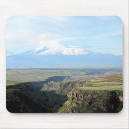 Blick auf den Berg Ararat von Armenisch-Seite Mousepad