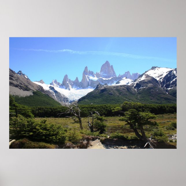 Blick auf den Fitz Roy Poster (Vorne)