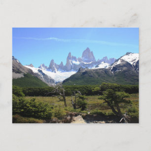 Blick auf den Fitz Roy Postkarte