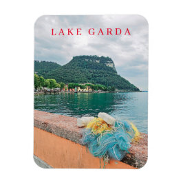 Blick auf den Gardasee Kühlschrankmagnet Magnet
