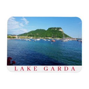 Blick auf den Gardasee Kühlschrankmagnet Magnet