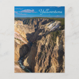 Blick auf den Grand Canyon des Yellowstone Postkarte