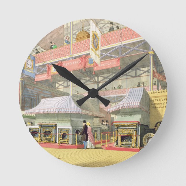 Blick auf den Hardware-Stand von Sheffield und den Runde Wanduhr (Vorderseite)