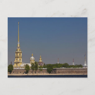 Blick auf den Heiligen Peter und Paul Postkarte
