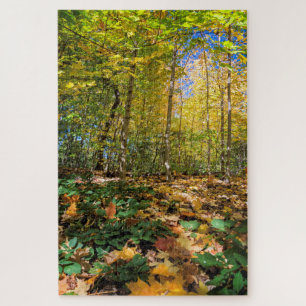 Blick auf den Herbst Puzzle