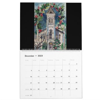 Blick auf den Huntsville-Kalender 2023 Kalender