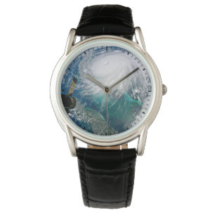 Blick auf den Hurrikan Dorian. Armbanduhr