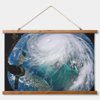 Blick auf den Hurrikan Dorian.