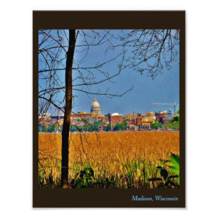Blick auf den Isthmus von Picnic Point Fotodruck