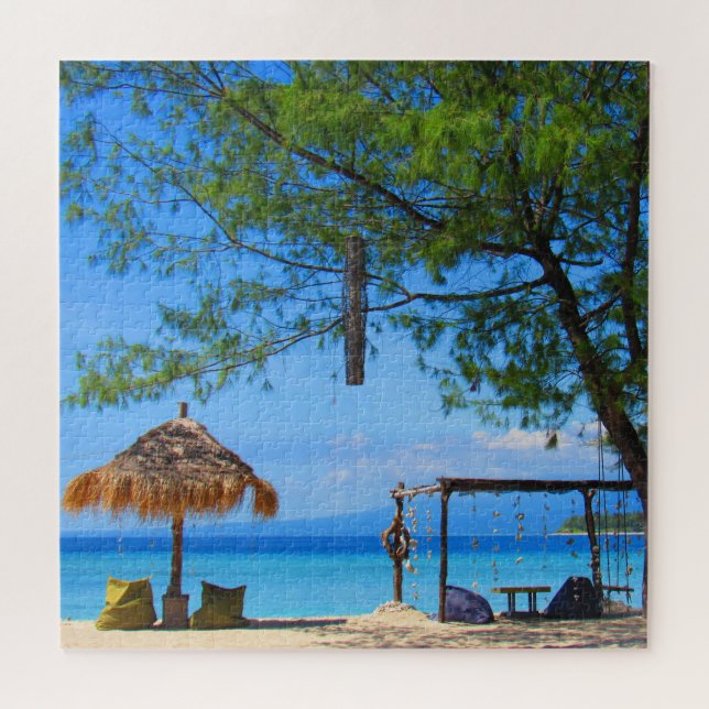 Blick auf den Kiili Strand Puzzle (Horizontal)
