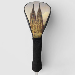 Blick auf den Kölner Dom gotische Majestät Golf Headcover