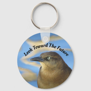 Blick auf den künftigen Blackbird-Uni-Abschluss Schlüsselanhänger