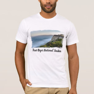 Blick auf den Nationalstrand von Point Reyes T-Shirt