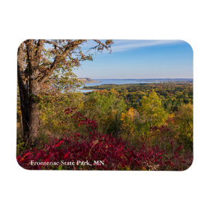 Blick auf den Pfeffersee aus dem Park frontenac St Magnet