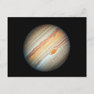 Blick auf den Planeten Jupiter (Hubble-Teleskop) Postkarte