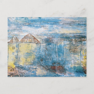 Blick auf den Platz, 1912 von Paul Klee Postkarte