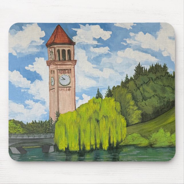 Blick auf den River Front Park Mousepad (Vorne)