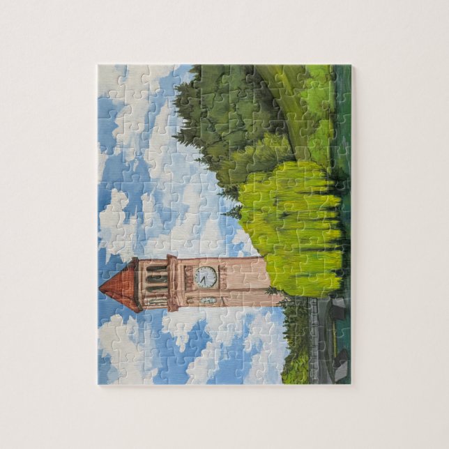 Blick auf den River Front Park  Puzzle (Vertikal)