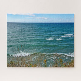 Blick auf den See Michigan 520 Stück Puzzle