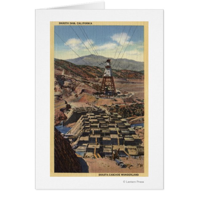 Blick auf den Shasta-Damm (Vorne)