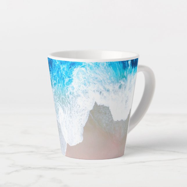 Blick auf den Strand Milchtasse (Rechte Ecke)
