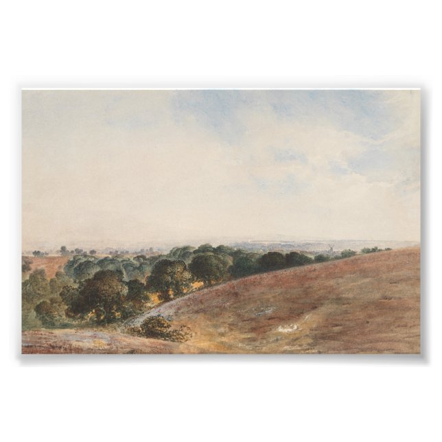 Blick auf den Süden - John Martin Fotodruck (Vorne)