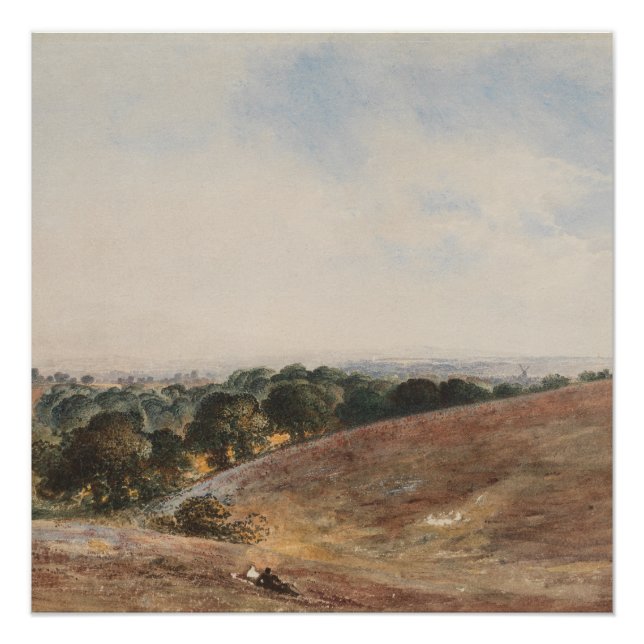 Blick auf den Süden - John Martin Poster (Vorderseite)