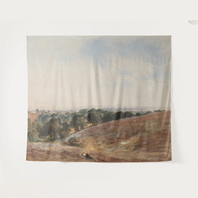 Blick auf den Süden - John Martin Wandteppich (Vorderseite (Horizontal))