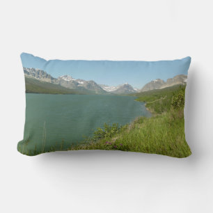 Blick auf den Swiftcurrent Lake im Glacier-Nationa Lendenkissen