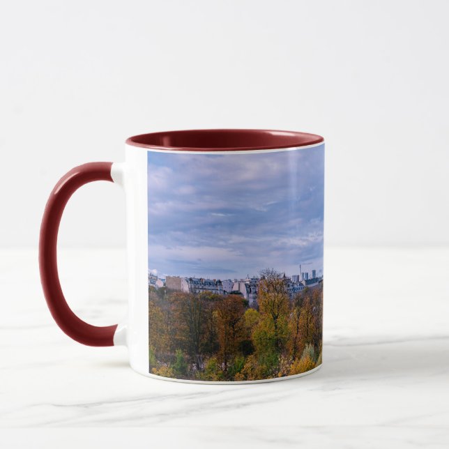 Blick auf den Tuilerien-Garten  Tasse (Links)