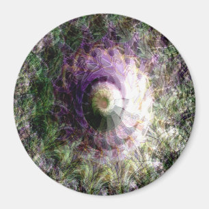 Blick auf den Vulkan...... Magnet